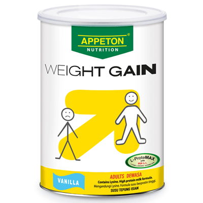 APP WEIGHT GAIN ADULT VANILLA 450G