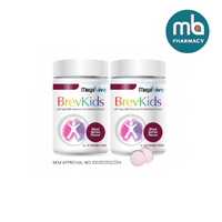 MEGALIVE BREVKIDS CHEWABLE TABLETS 60'S X2