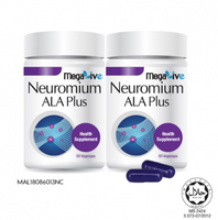 MEGALIVE NEUROMIUM ALA PLUS 60'S X2