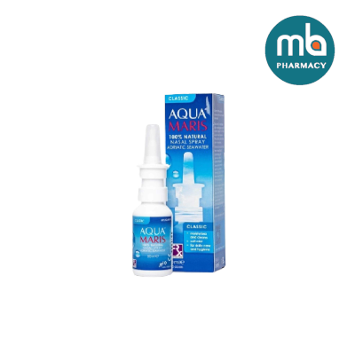 AQUA MARIS CLASSIC NASAL SEAWATER SPRAY 30ML