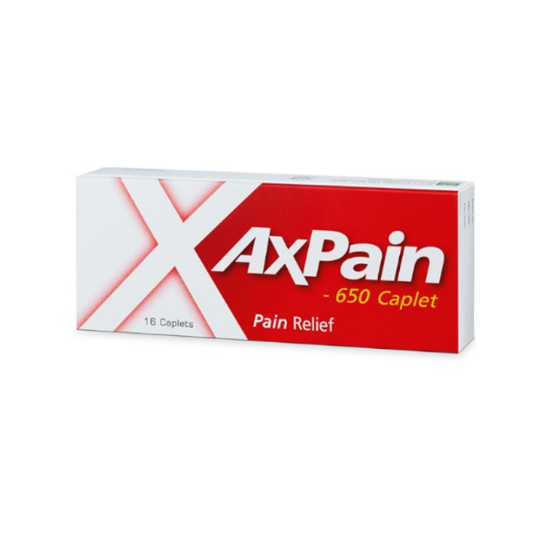 AXPAIN 650MG CAPLETS 16'S