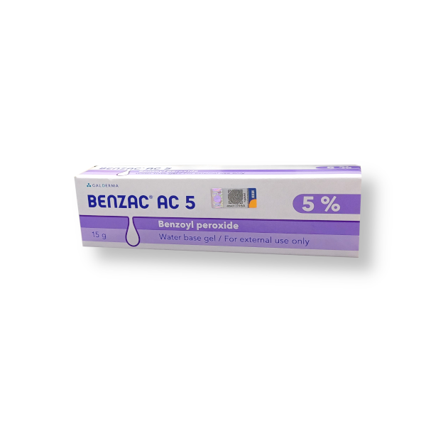 BENZAC AC GEL 5% 15G