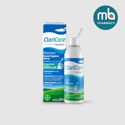 CLARICARE DAILY NASAL HYGIENE SPRAY 100ML