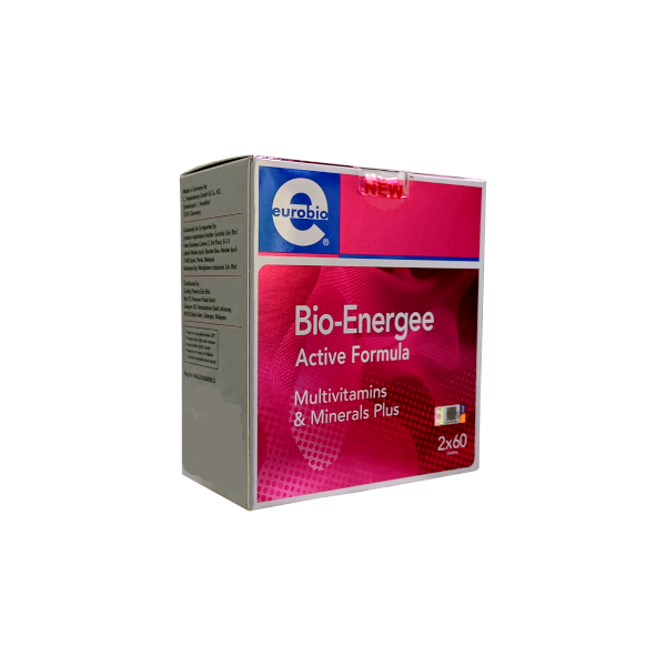 EUROBIO BIO-ENERGEE ACTIVE FORMULA TABLET 60'S X2