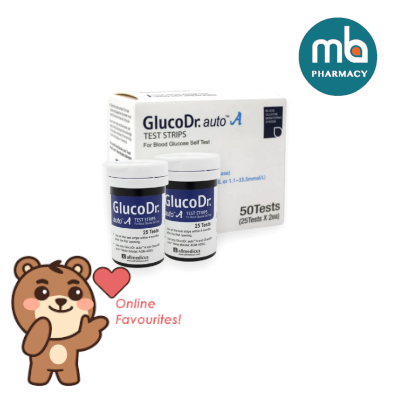 GLUCODR AUTO GLUCOSE TEST STRIPS 50'S