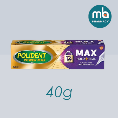 Polident Max Denture Adhesive 40g