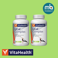 VITAHEALTH LICAL COMPLEX SOFTGELS 2X60'S