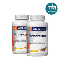 VITAHEALTH TURMERCUMIN CAPSULES 60'S X2