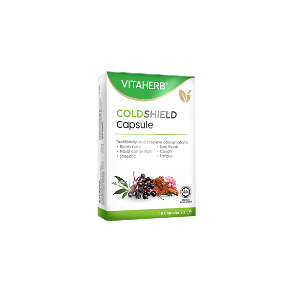 VITAHERB COLDSHIELD CAPSULES 20'S