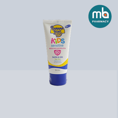 BANANA BOAT KIDS SENSITIVE SPF50+ LOTION 90ML