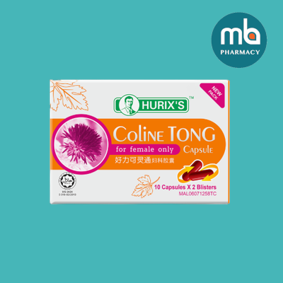 HURIX COLINE TONG CAPSULE 10'S X2