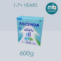 ASCENDA Catch-Up Growth Formula Milk 1 - 7+ YEARS 600g