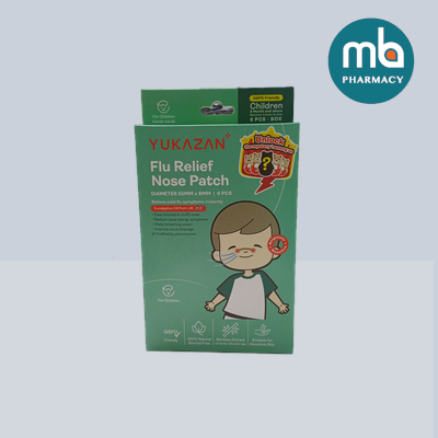 YUKAZAN FLU RELIEF NOSE PATCH CHILD 6PCS