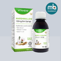 VITAHERB MARSHMALLOW 125MG/5ML SYRUP 100ML