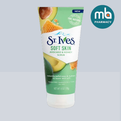 ST IVES SOFT SKIN SCRUB AVOCADO & HONEY 170G