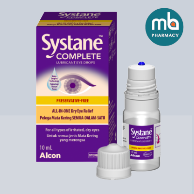 Systane Complete MDPF Preservative Free Eye Drops 10ml