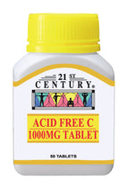 21ST ACID FREE 1000MG 50'S