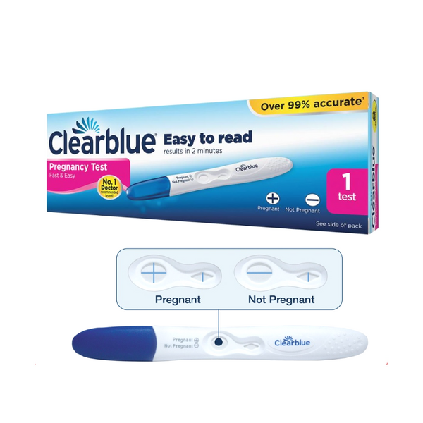 CLEARBLUE PREGNANCY TEST EASY 1'S