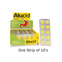 ALUCID CHEWABLE TABLETS 10'S