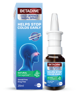 BETADINE COLD DEFENCE NASAL SPRAY 20ML