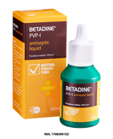 BETADINE PVP ANTISEPTIC LIQ 15ML