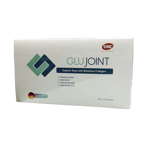 GLUJOINT ORGANIC SOYA WITH COLLAGEN SACHETS 25G X 20'S